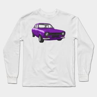 Classic Escort MK1 Purple Long Sleeve T-Shirt